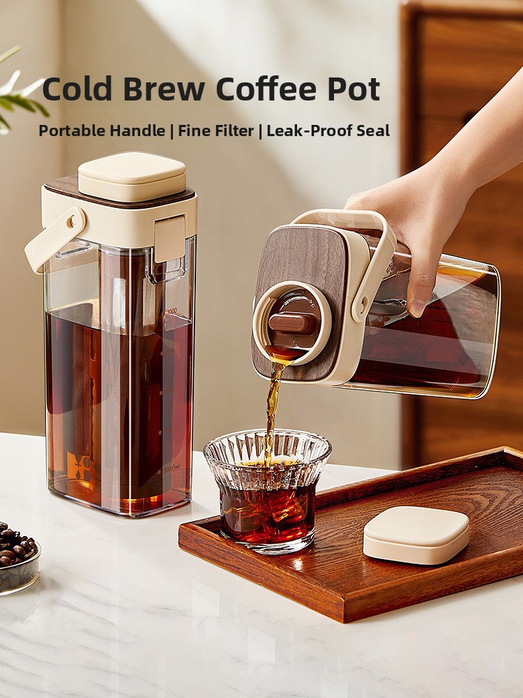 Cold Brew Bottle - Large Capacity Coffee Cold Brew Pot