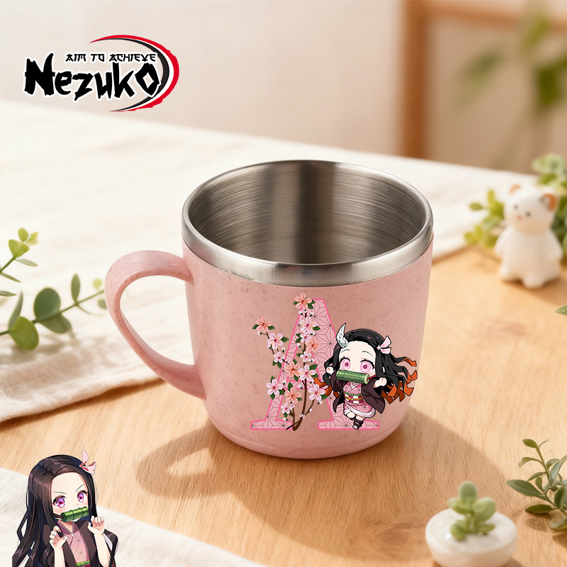 Coffee Tea Name - Demon Slayer Stainless Steel Water Cup