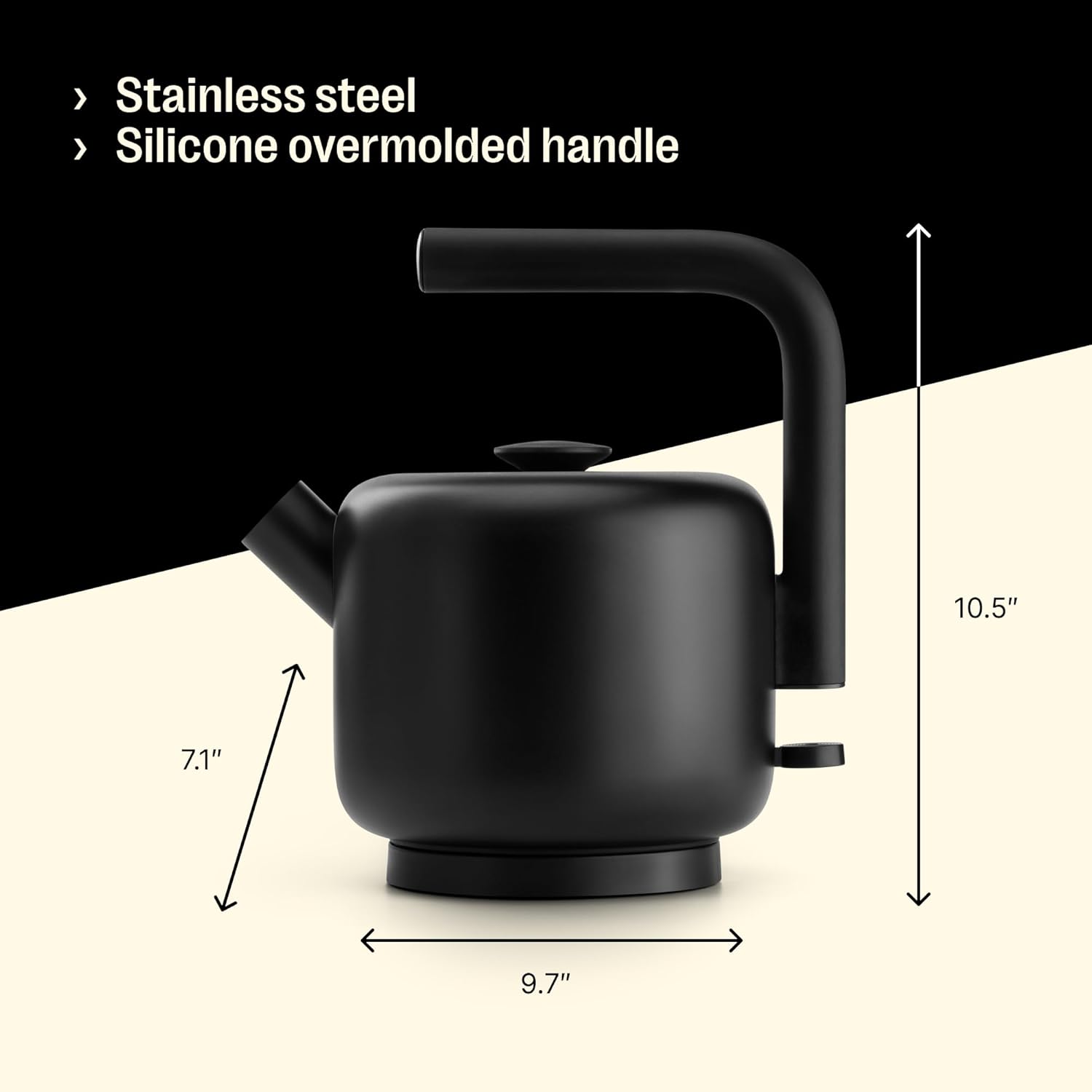 1.5L Electric Kettle, Stainles - Coffee Tea Images recension och pris