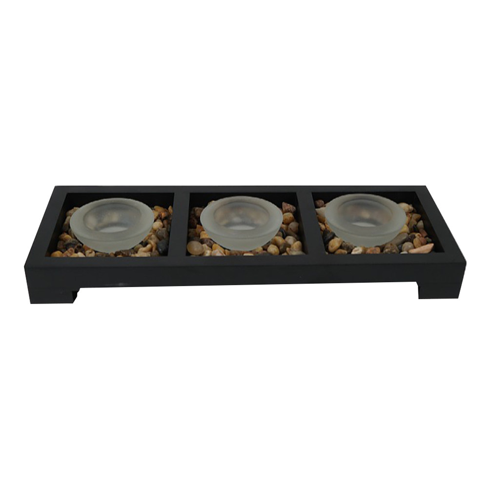1 Set Glass Tea Light Holders  - Coffee Tea Room recension och pris