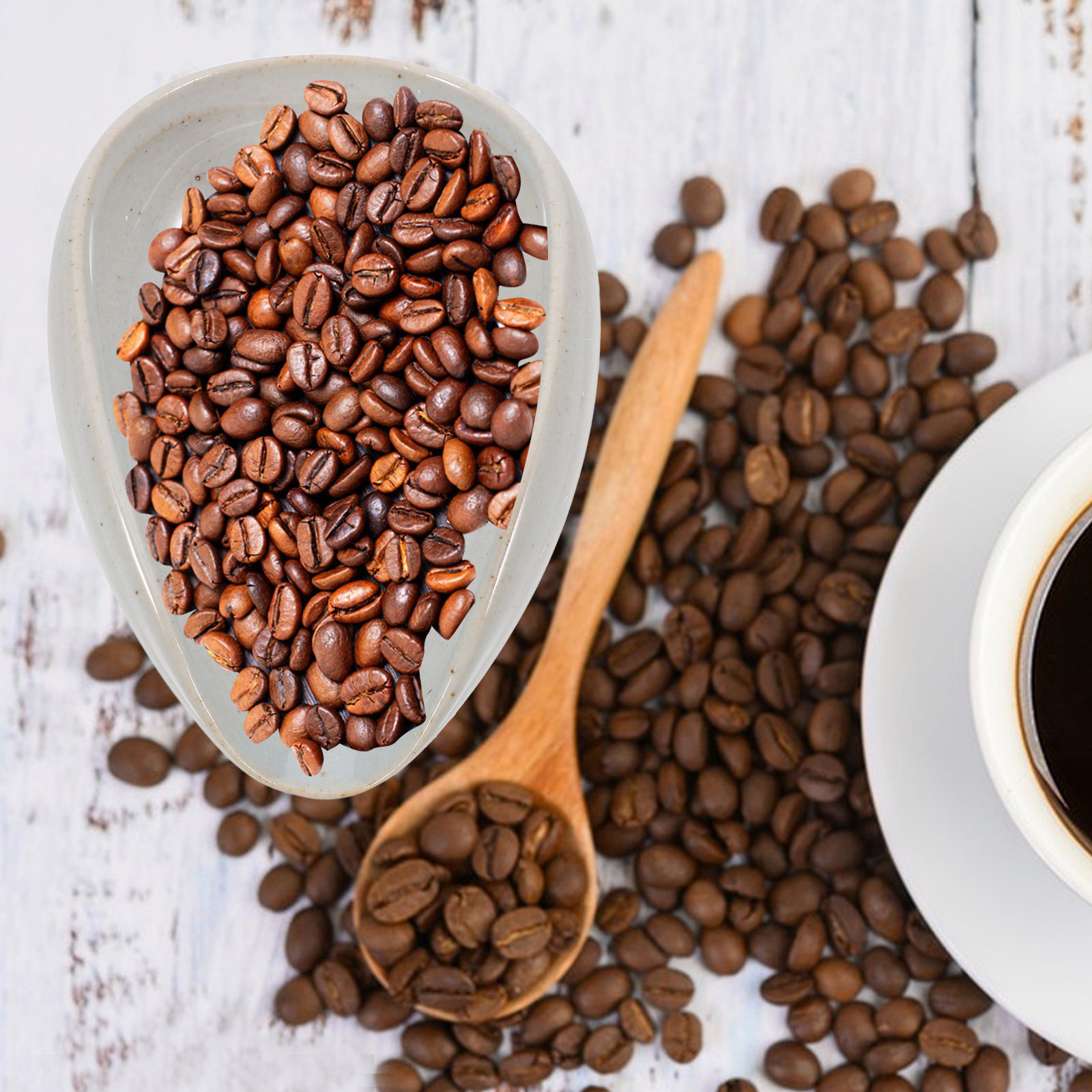 Ceramic Coffee Bean Dosing Tra - Coffee Tea Bean recension och pris