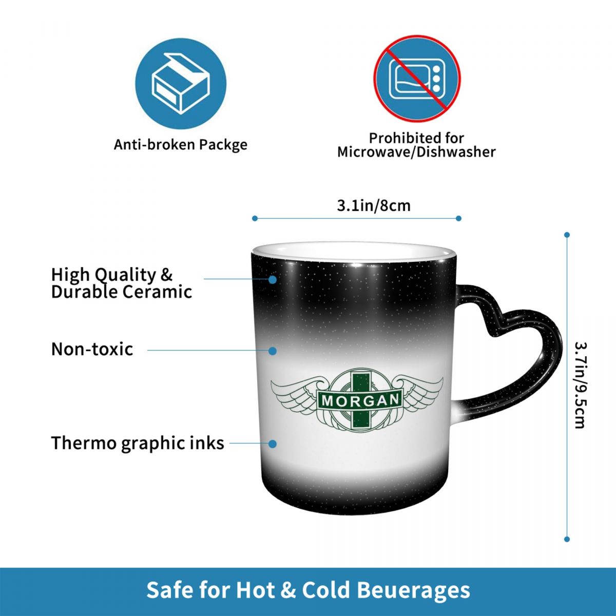 Morgan Motor Car Company Mug F - Coffee Tea And Company recension och pris