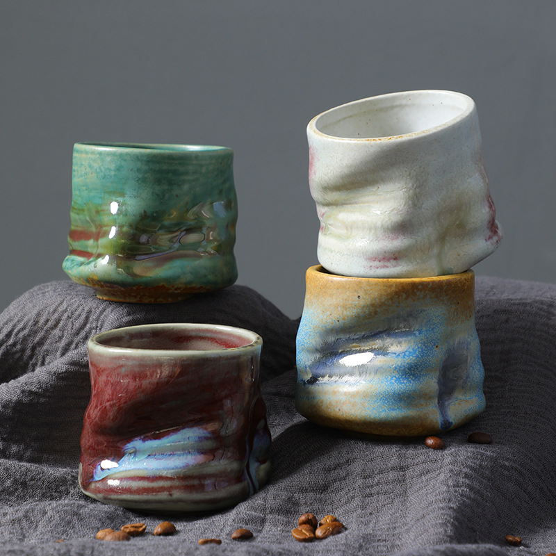 Stoneware Espresso Cups Vintag - Coffee Tea Latte recension och pris