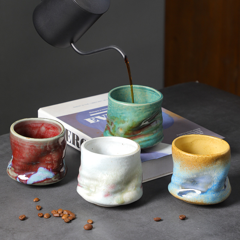 Stoneware Espresso Cups Vintag - Coffee Tea Latte recension och pris
