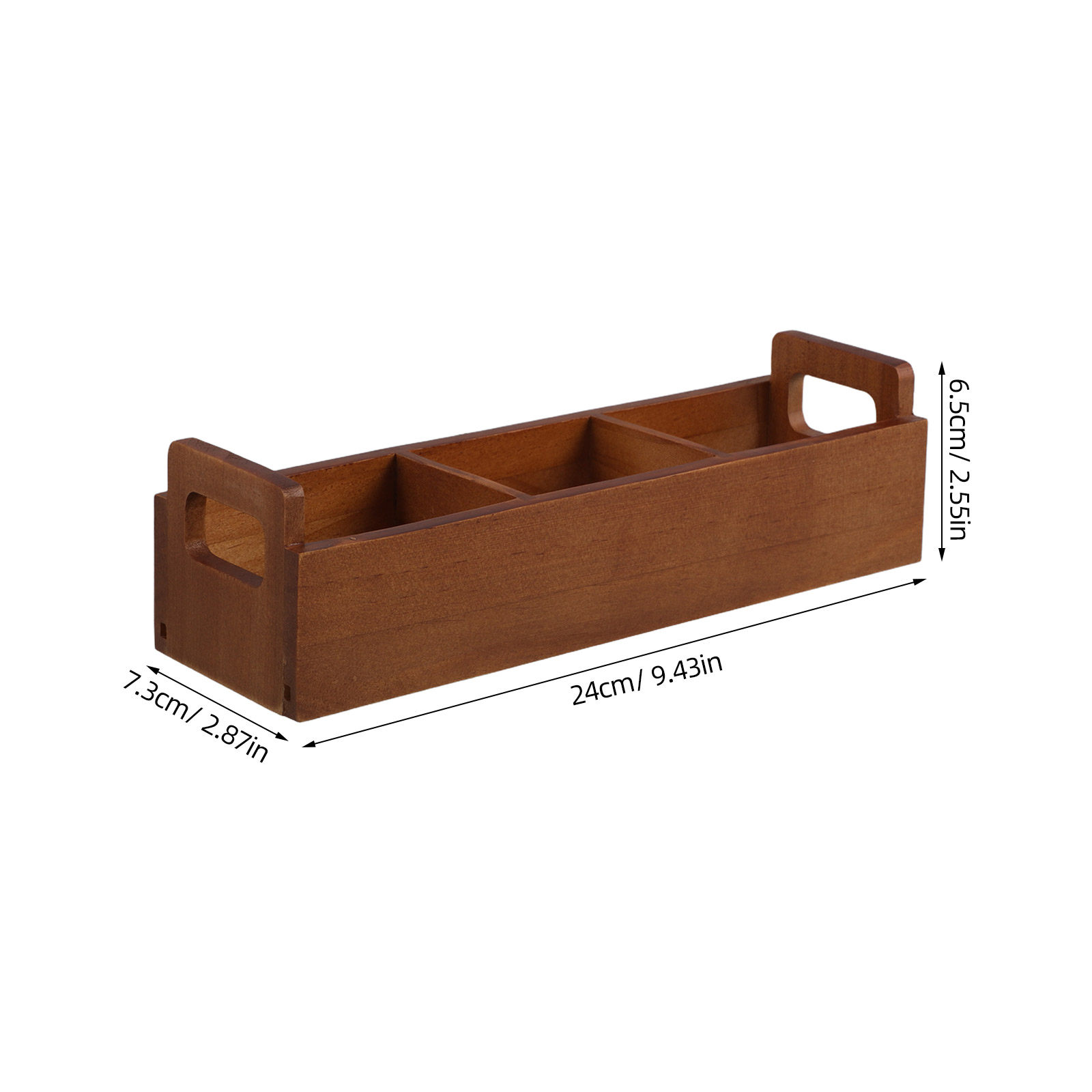 Tea Bag Organizer Box Wooden C - Coffee Tea Drawer Organizer recension och pris