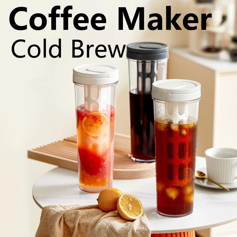 1L Manual Cold Brew Coffee Mak - Cold Brew Bottle recension och pris