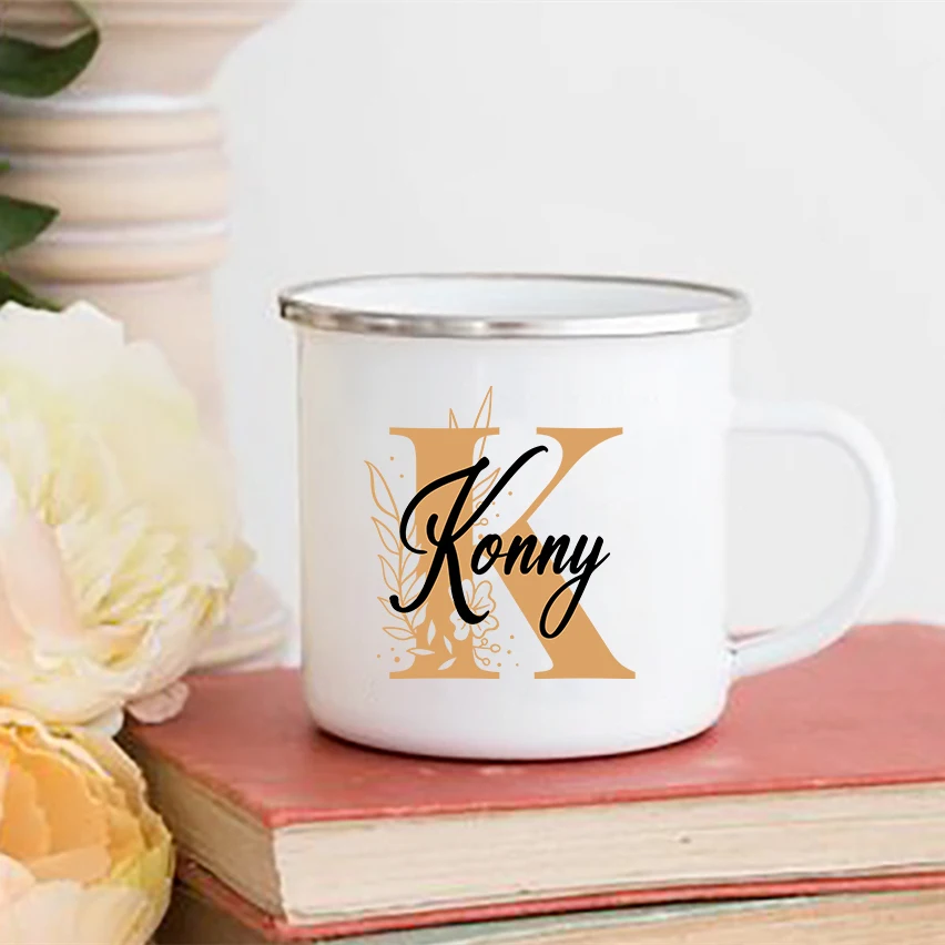 Personalized Mugs Floral Initi - Coffee Tea Name recension och pris