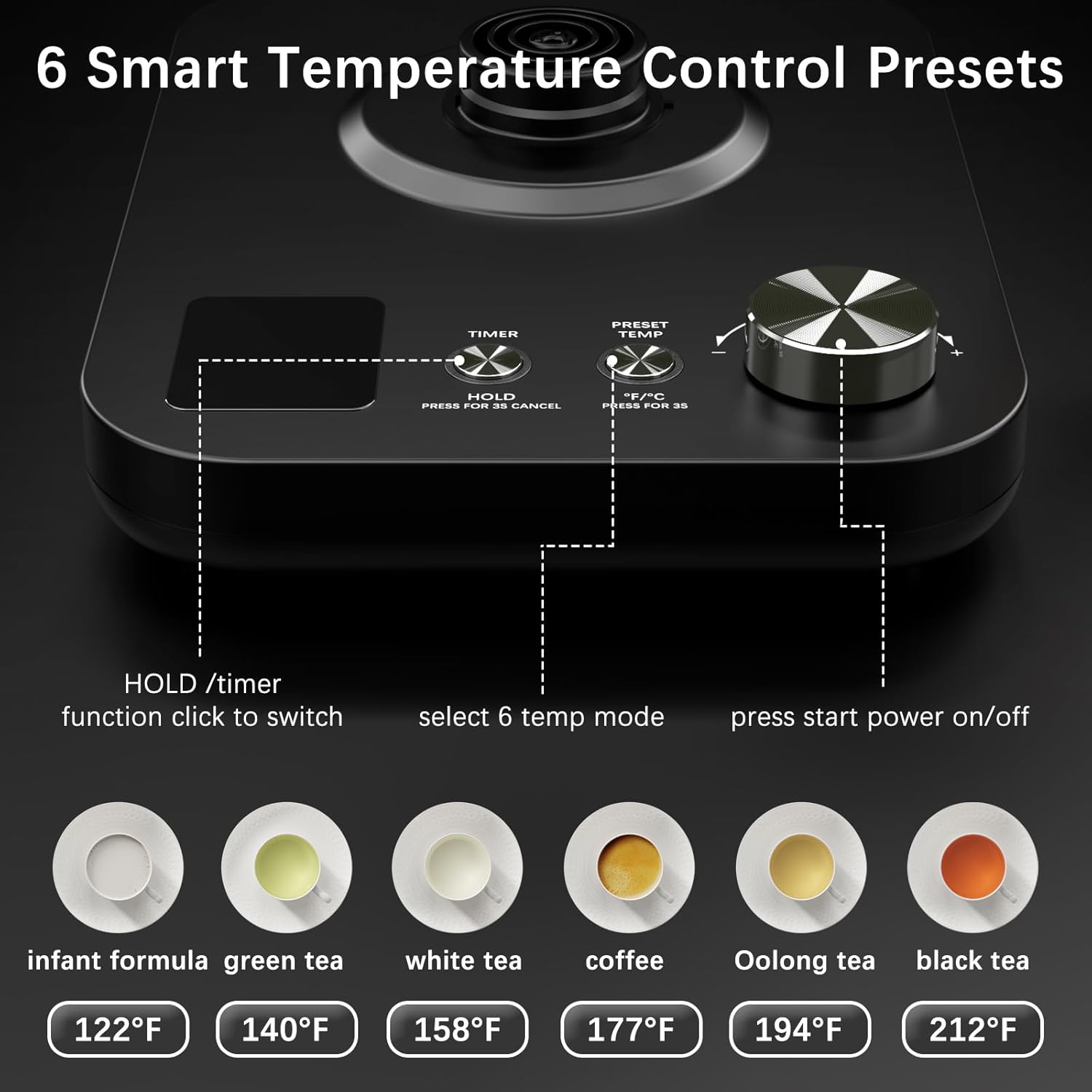 Precision Gooseneck Electric K - Coffee Tea Images recension och pris