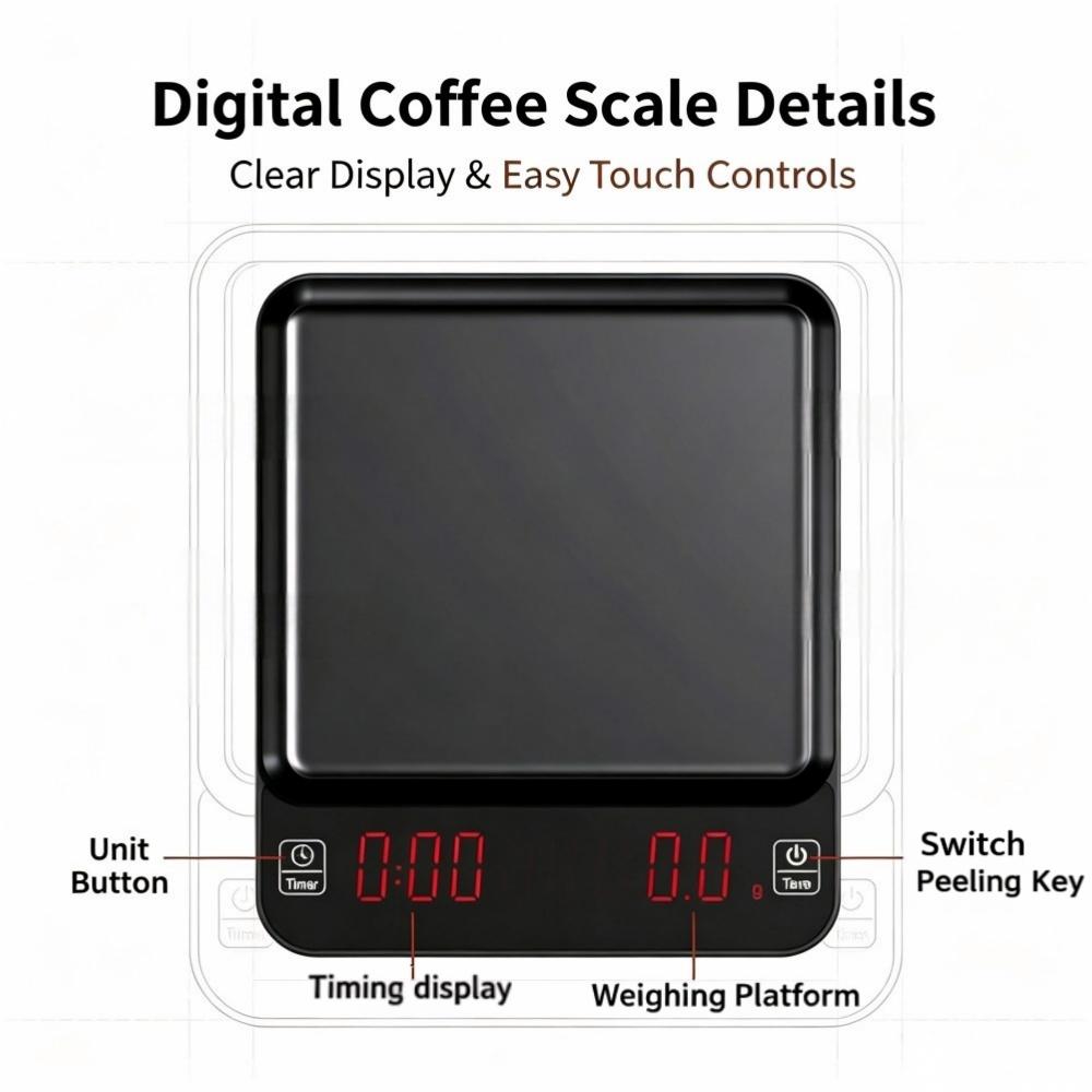 3kg/0.1g High Precision Digita - Coffee & Tea Collective recension och pris