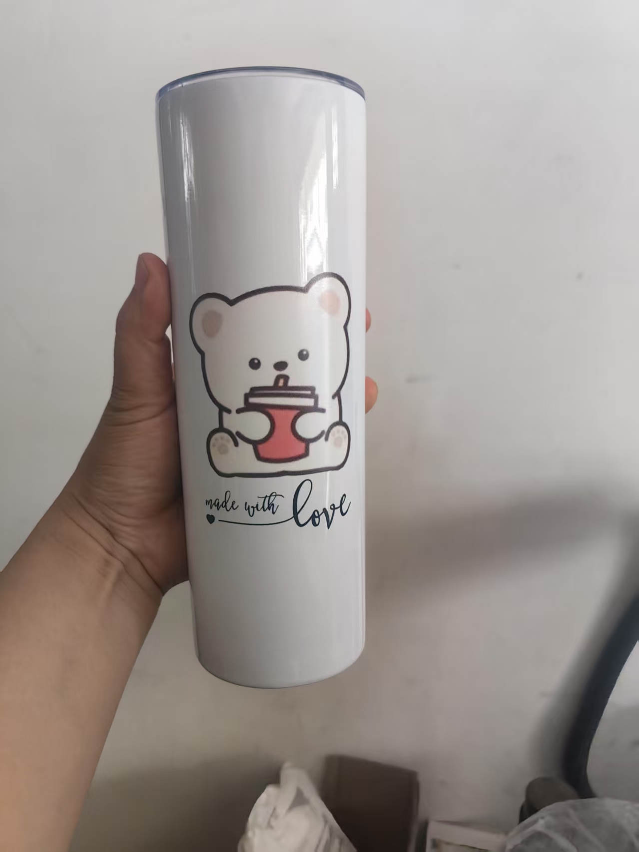 20OZ LOGO Picture Stainless St - Coffee Tea Name recension och pris