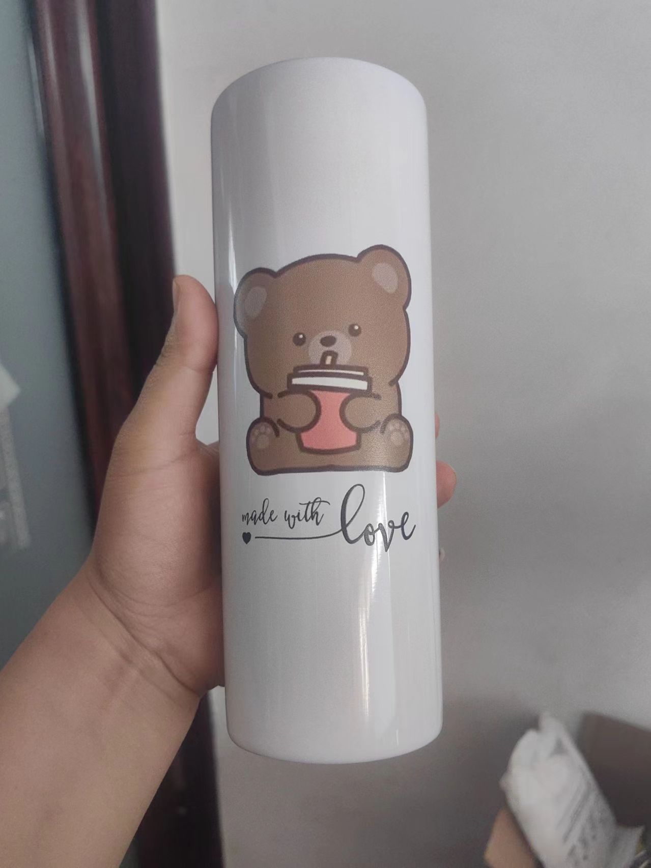 20OZ LOGO Picture Stainless St - Coffee Tea Name recension och pris