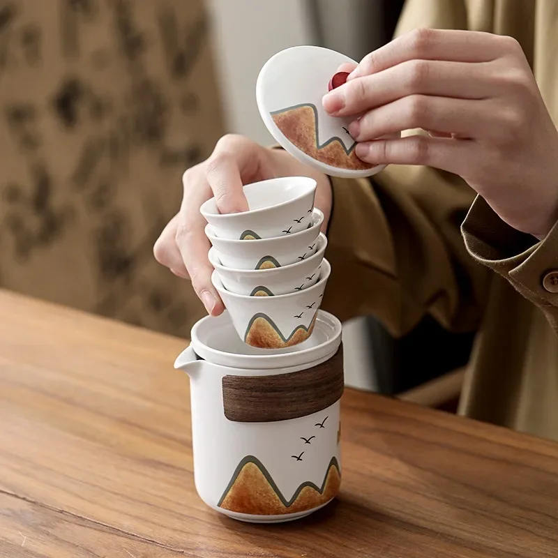 Gift Box,Chinese Style Ceramic - Coffee Tea Drawer Organizer recension och pris