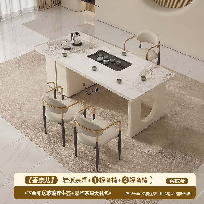 Rock slab tea table, tea table - Coffee Tea And Company recension och pris