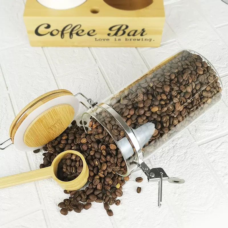 Coffee Storage Jars 2 Pack wit - Coffee Tea Bean recension och pris