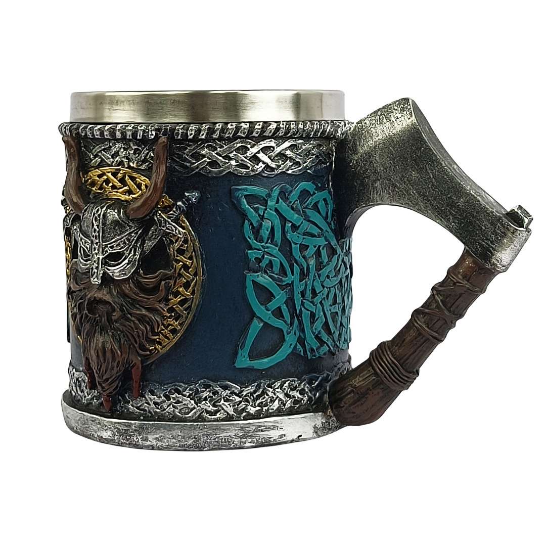 Viking Beer Glass Valhalla Res - Coffee Tea Tumbler recension och pris