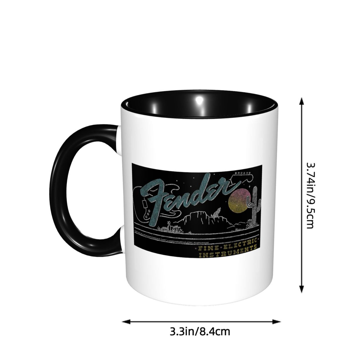 Company 90s Jazz Fender Guitar - Coffee Tea And Company recension och pris