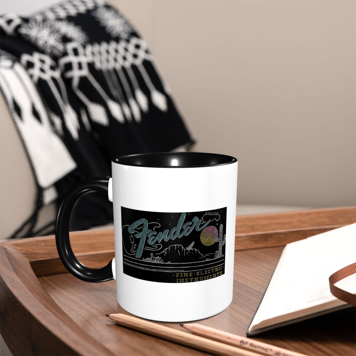 Company 90s Jazz Fender Guitar - Coffee Tea And Company recension och pris