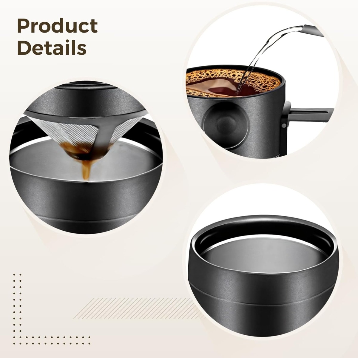 Stainless Steel Coffee Mug 350 - Coffee Tea Tumbler recension och pris