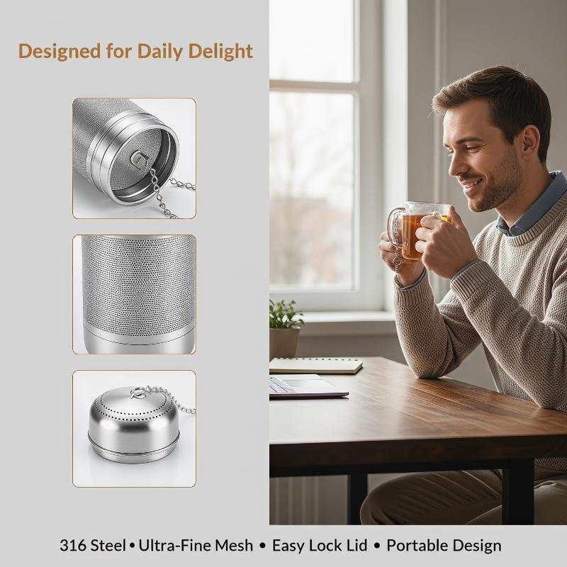 Stainless Steel Tea Infuser St - Coffee Tea And Leaf recension och pris