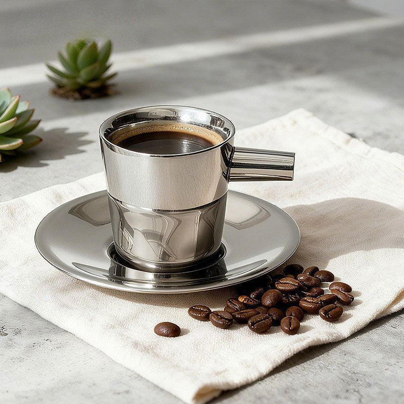 2 pack Stainless Steel Coffee  - Coffee Tea Latte recension och pris