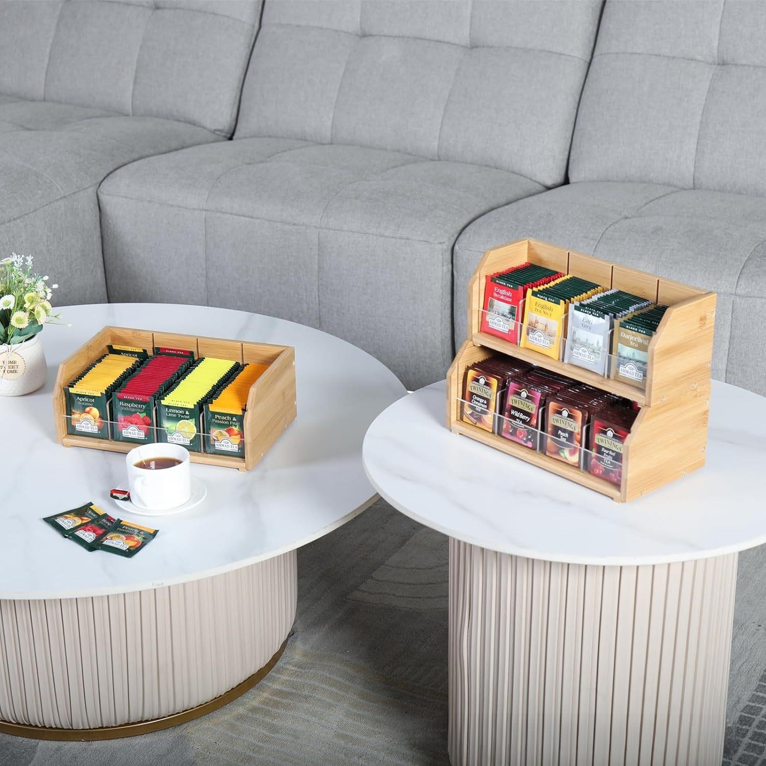 Bamboo Tea Bag Storage Box Thr - Coffee Tea Room recension och pris