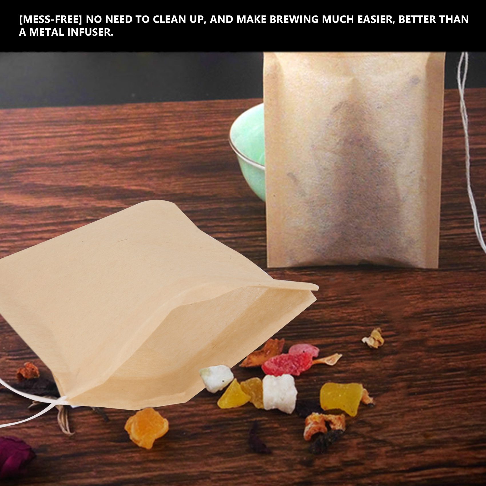 AC76-500 Pack Tea Filter Bags, - Coffee Tea And Leaf recension och pris