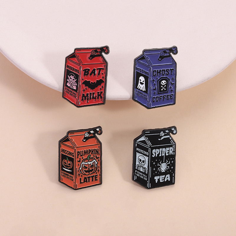 Halloween Scary Drink Enamel P - Coffee Tea Latte recension och pris