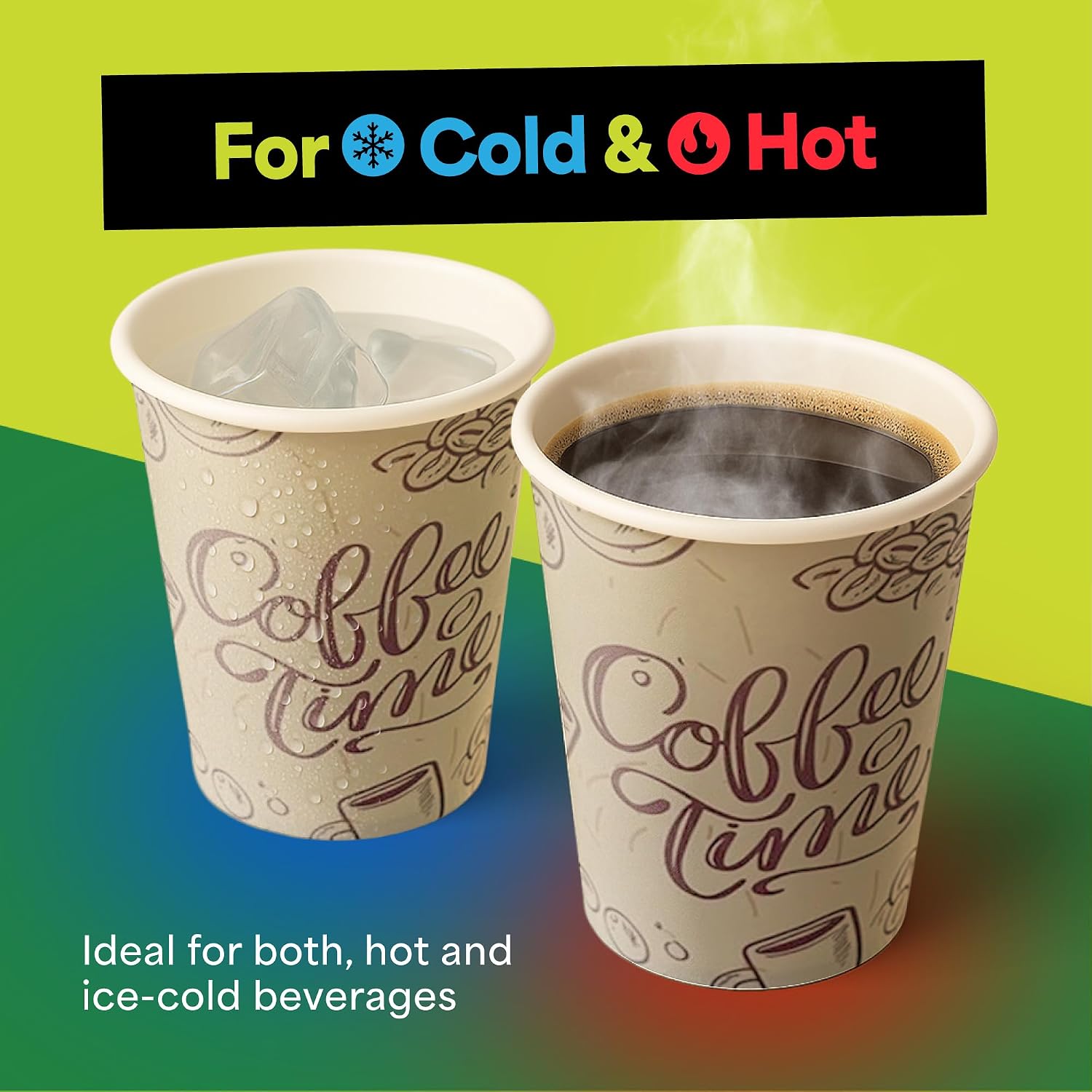 1000 Pack 8 oz Disposable Coff - Coffee Tea Images recension och pris