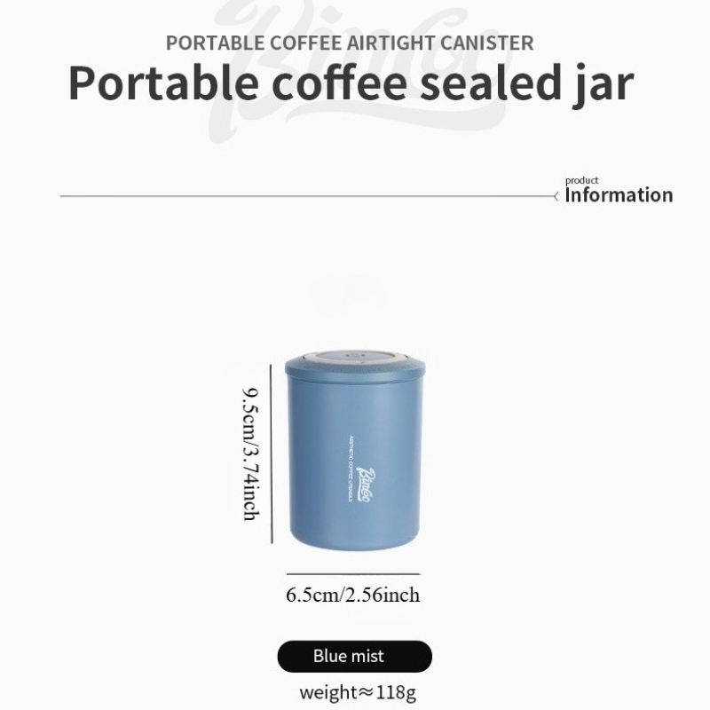 Bincoo Coffee Powder Airtight  - Coffee Tea Bean recension och pris