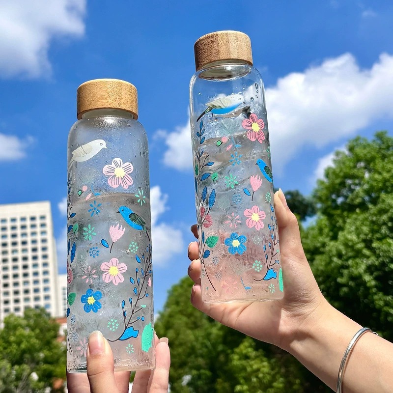 Temperature Changing Glass Cup - Cold Brew Bottle recension och pris
