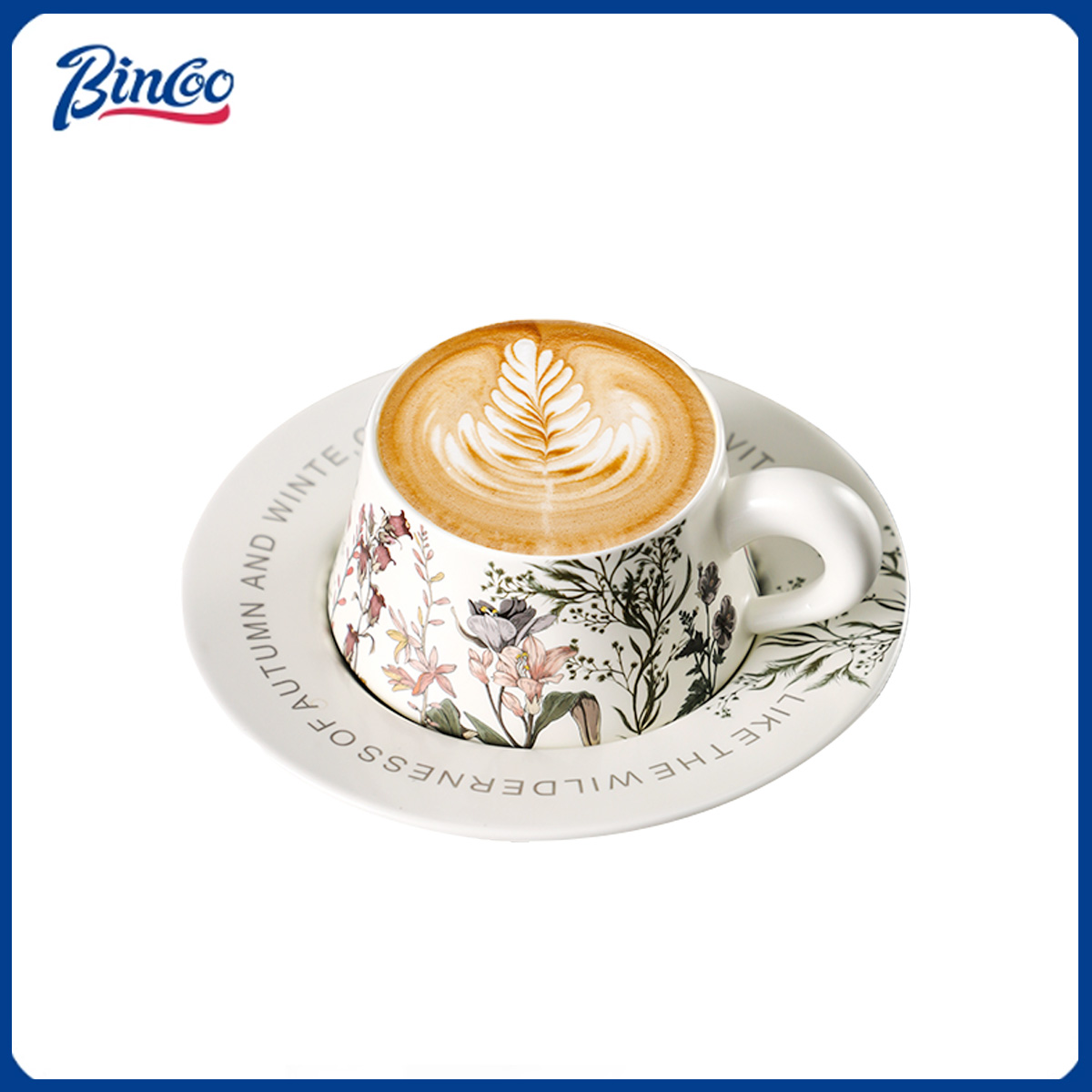 BINCOO 260ml Ceramic Coffee Cu - Coffee Tea Latte recension och pris