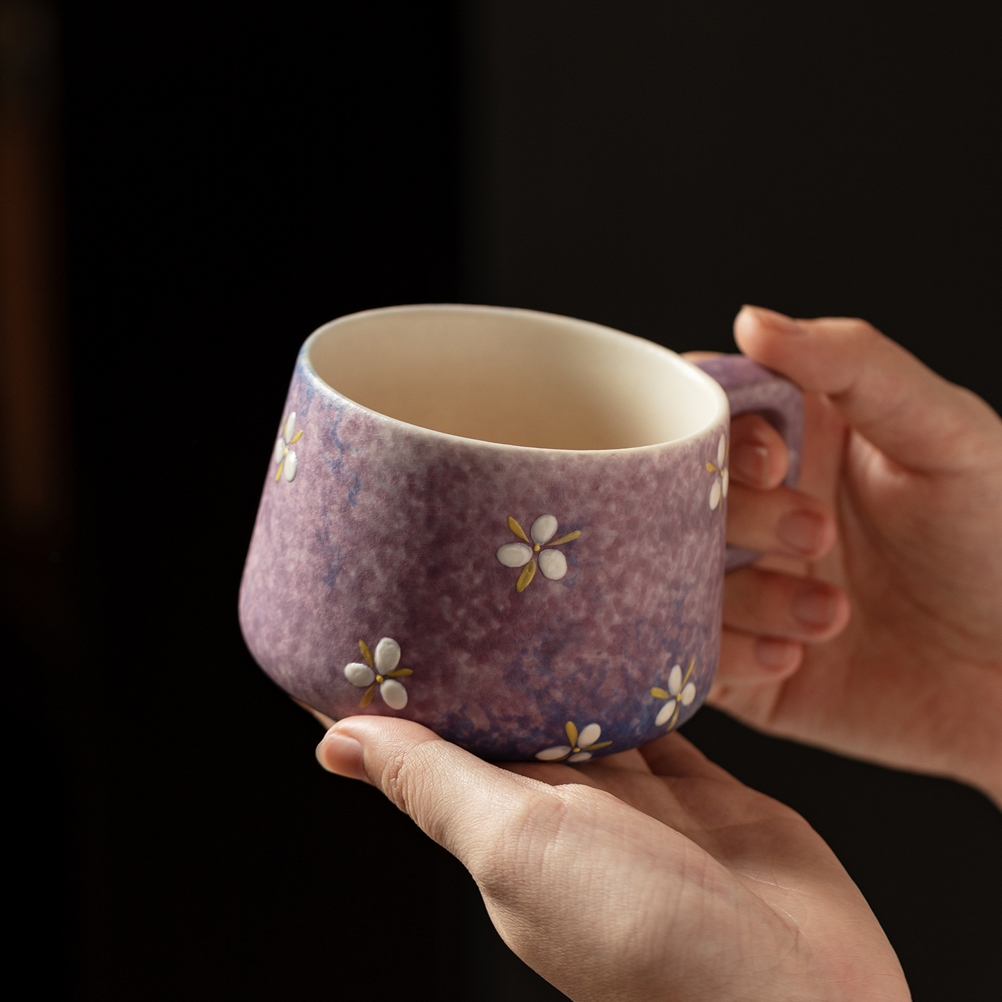 Gradient Hand Painted Ceramic  - Coffee Tea Latte recension och pris