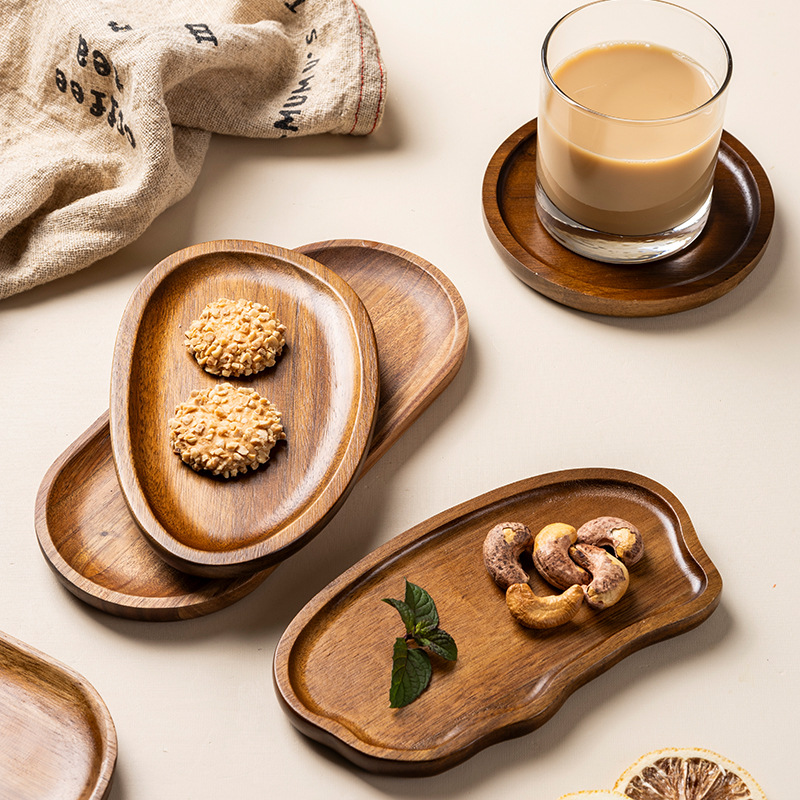 1pcs Japanese Acacia Wooden Te - Coffee Tea Images recension och pris