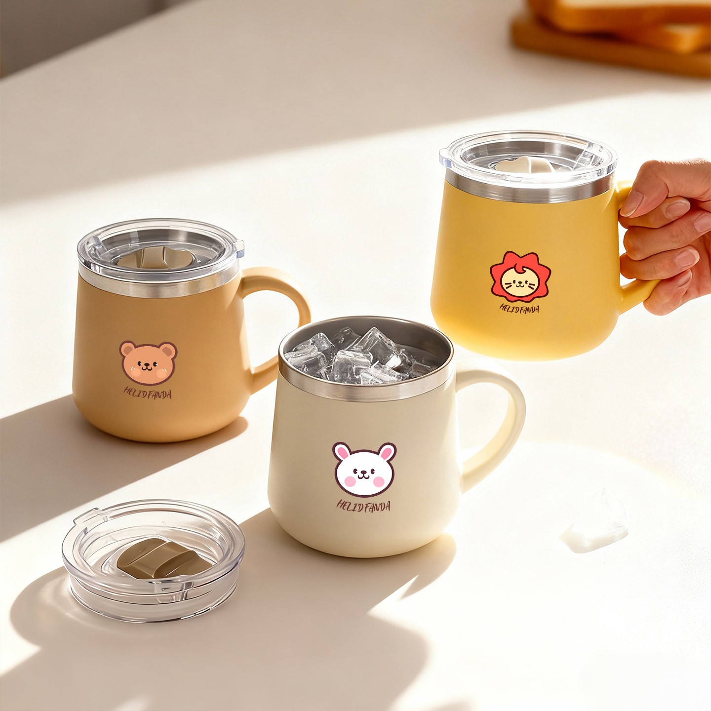 430ML Cartoon 316 Stainless St - Coffee Tea Tumbler recension och pris