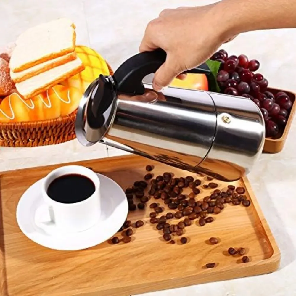 Mocha Coffee Pots Stainless St - Coffee Tea Latte recension och pris