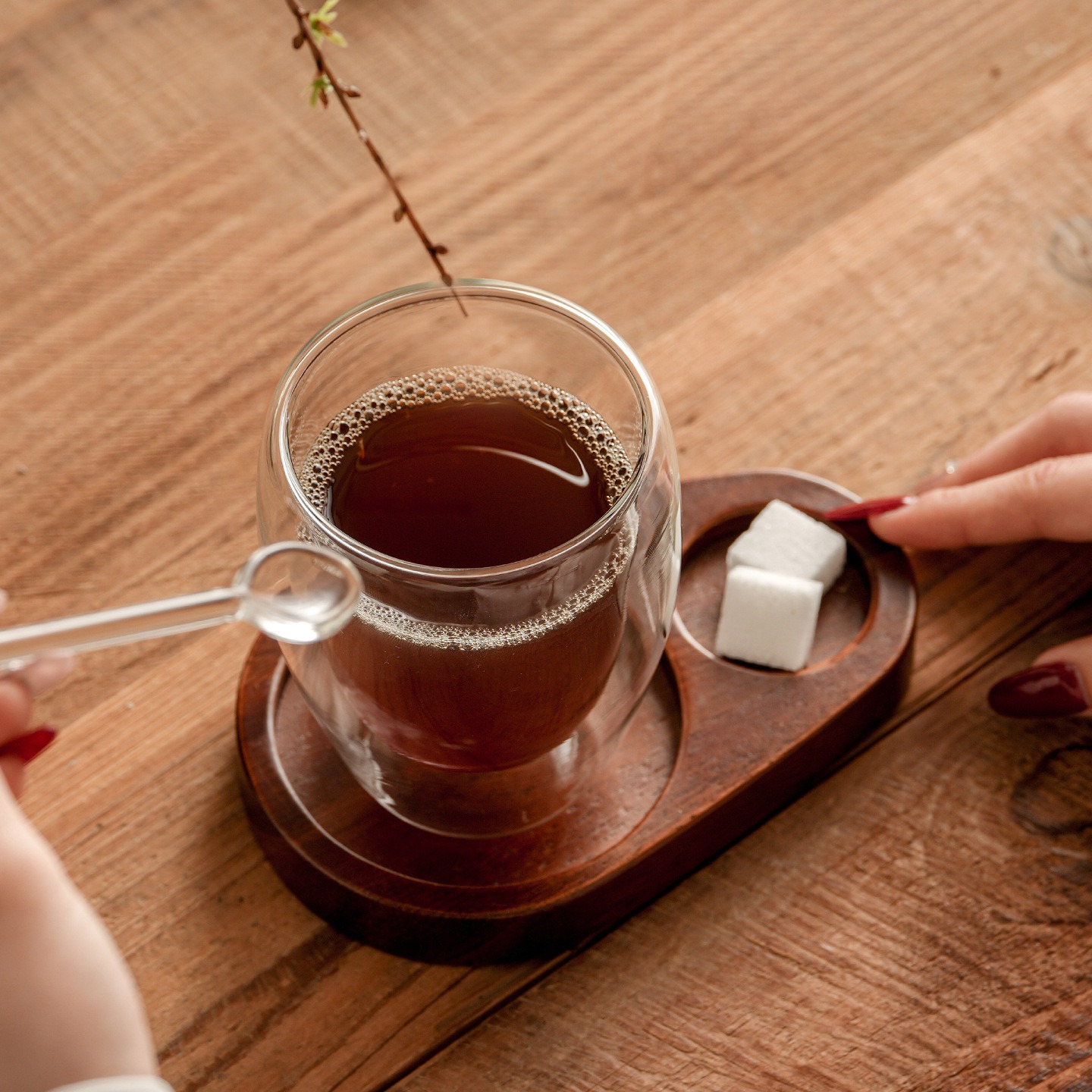 American Double Wall Glass Cof - Coffee Tea Latte recension och pris
