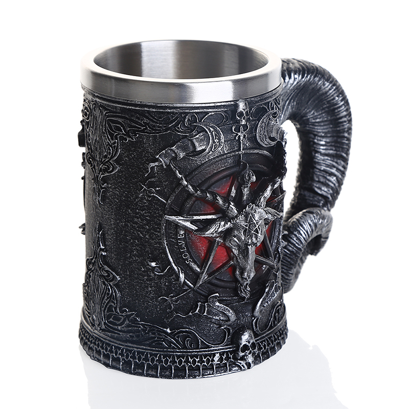 Baphomet Beer Glass Buffmet Re - Coffee Tea Tumbler recension och pris