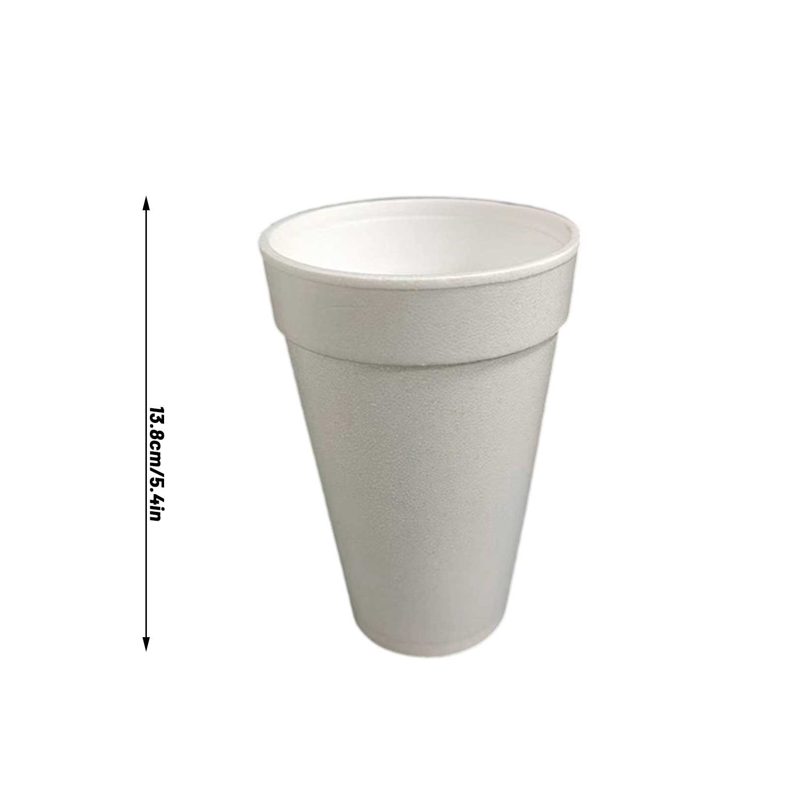 50PCS White Disposable Paper C - Coffee Tea And Company recension och pris