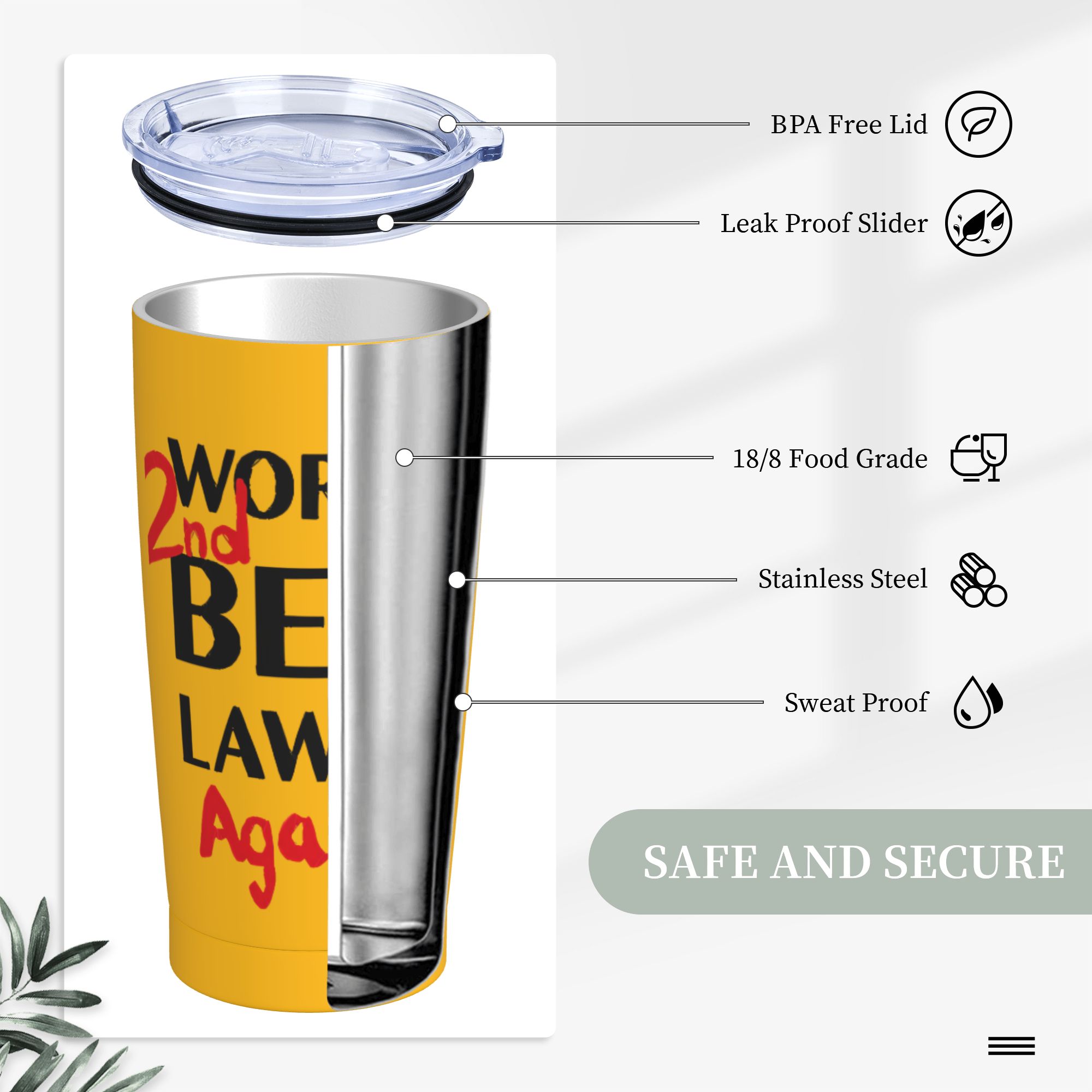 Better Call Saul Insulated Tum - Coffee Tea Tumbler recension och pris