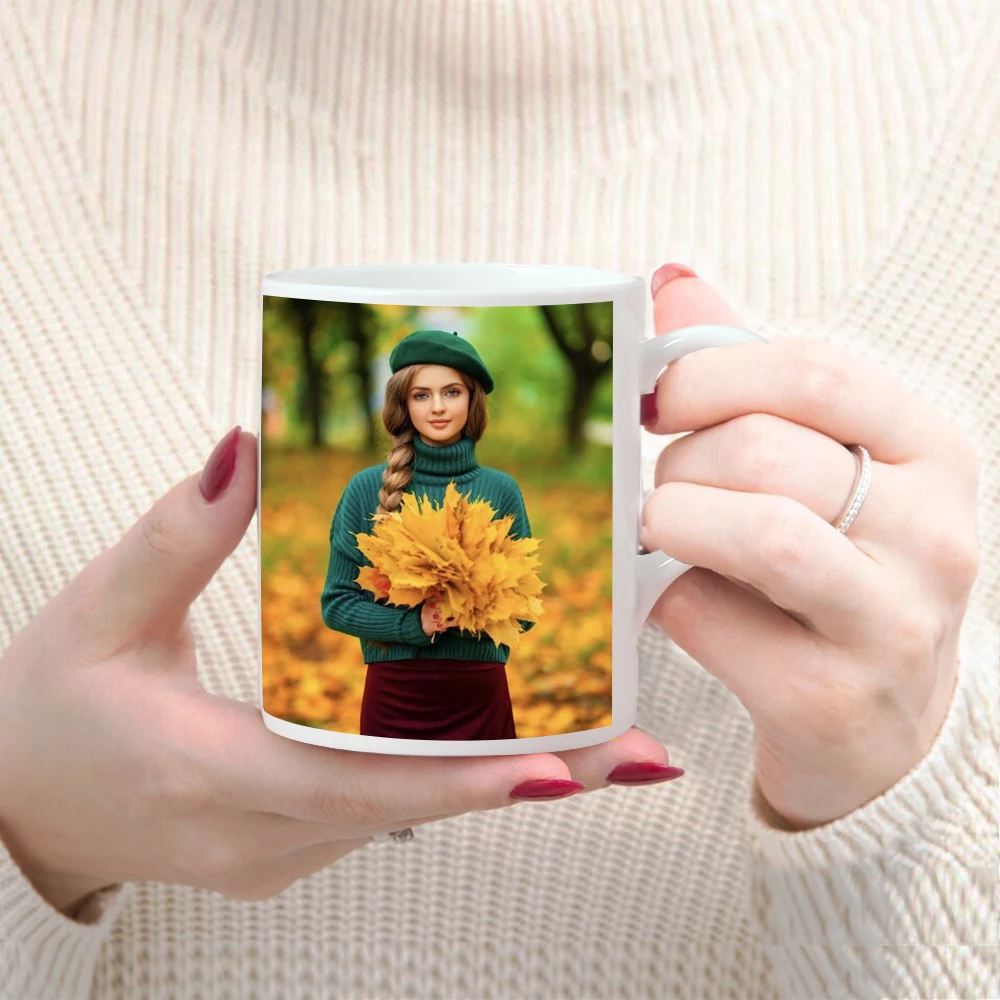 Custom NAME IMAGE TEXT Cup, Pe - Coffee Tea Images recension och pris