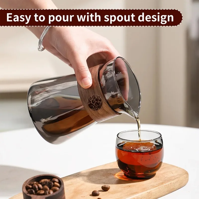 1/2 Pcs Glass Coffee Carafe wi - Coffee Tea Decanter recension och pris