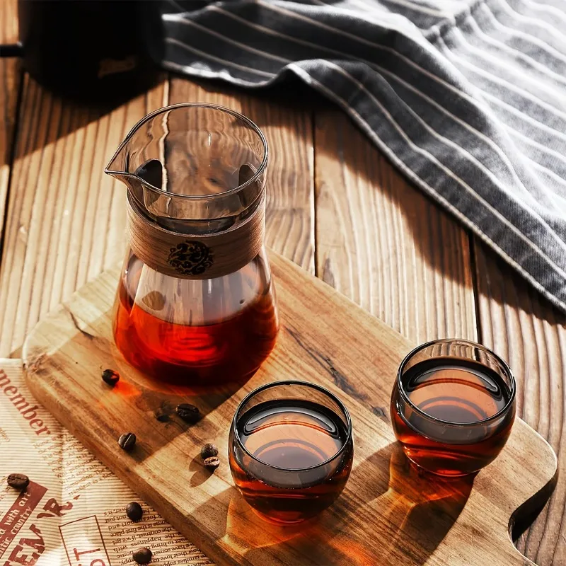 1/2 Pcs Glass Coffee Carafe wi - Coffee Tea Decanter recension och pris